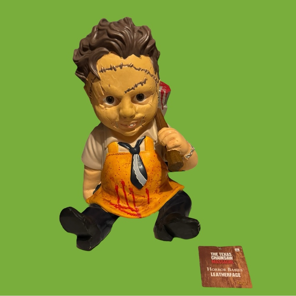 Spirit Halloween Texas Chainsaw Massacre Leatherface Zombie Baby Decor